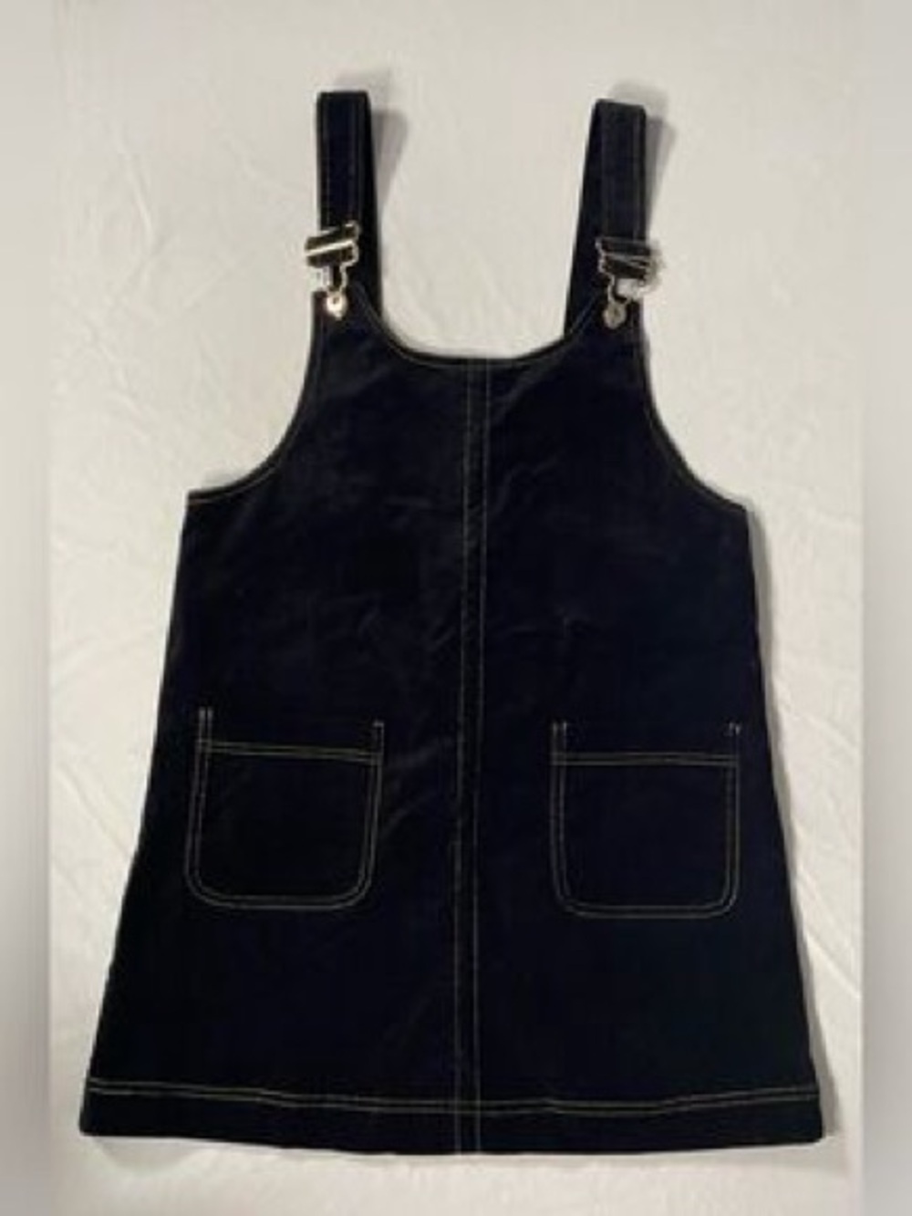 ModCloth Black Jumper Dress with Front Pockets